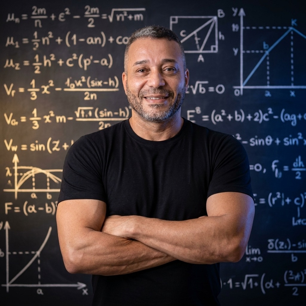 Professor Cláudio Brum - Estrategista de Exatas